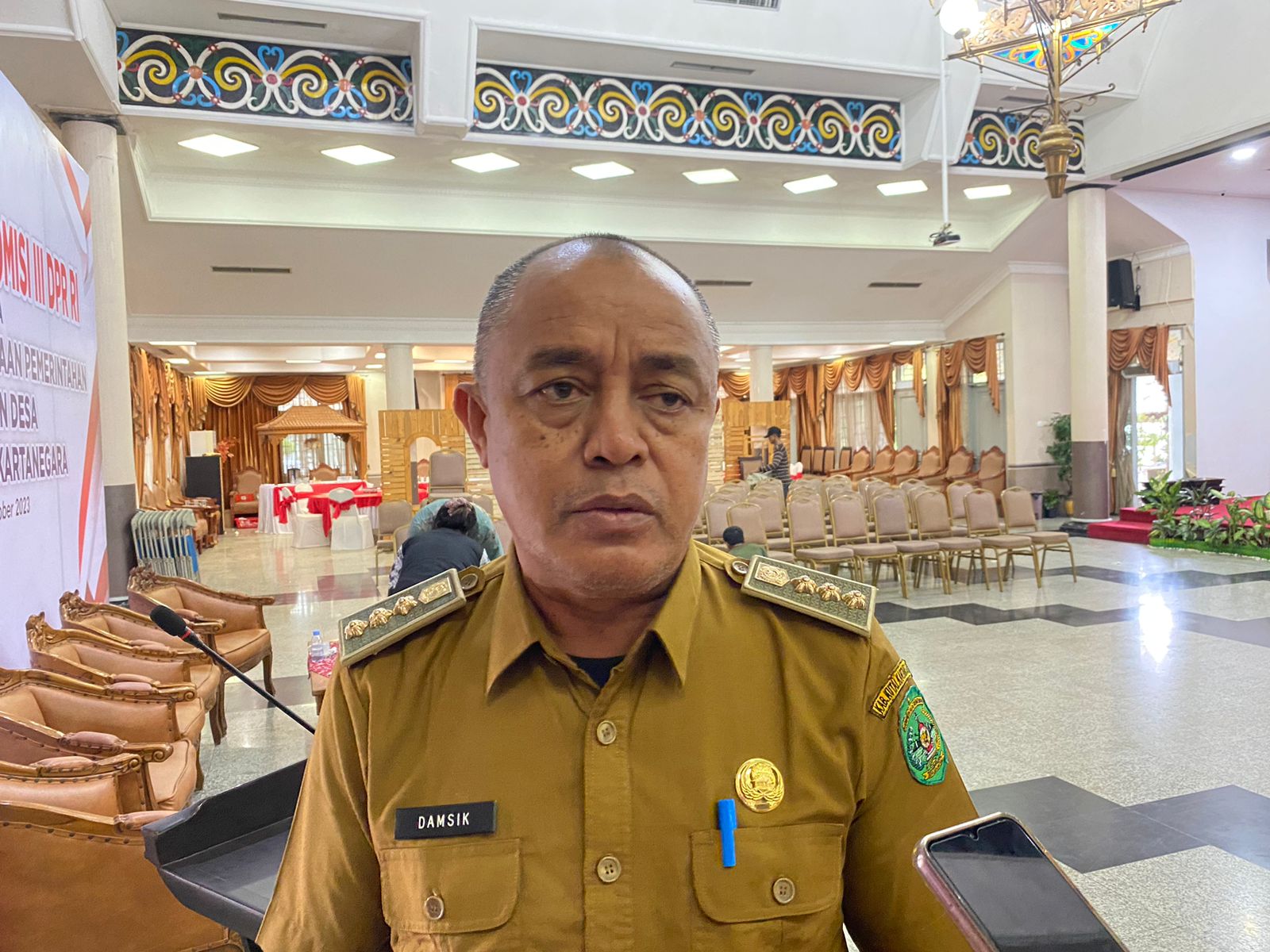 Dukung Perkembangan Pertanian, Camat Samboja Lakukan Pemeliharaan Waduk