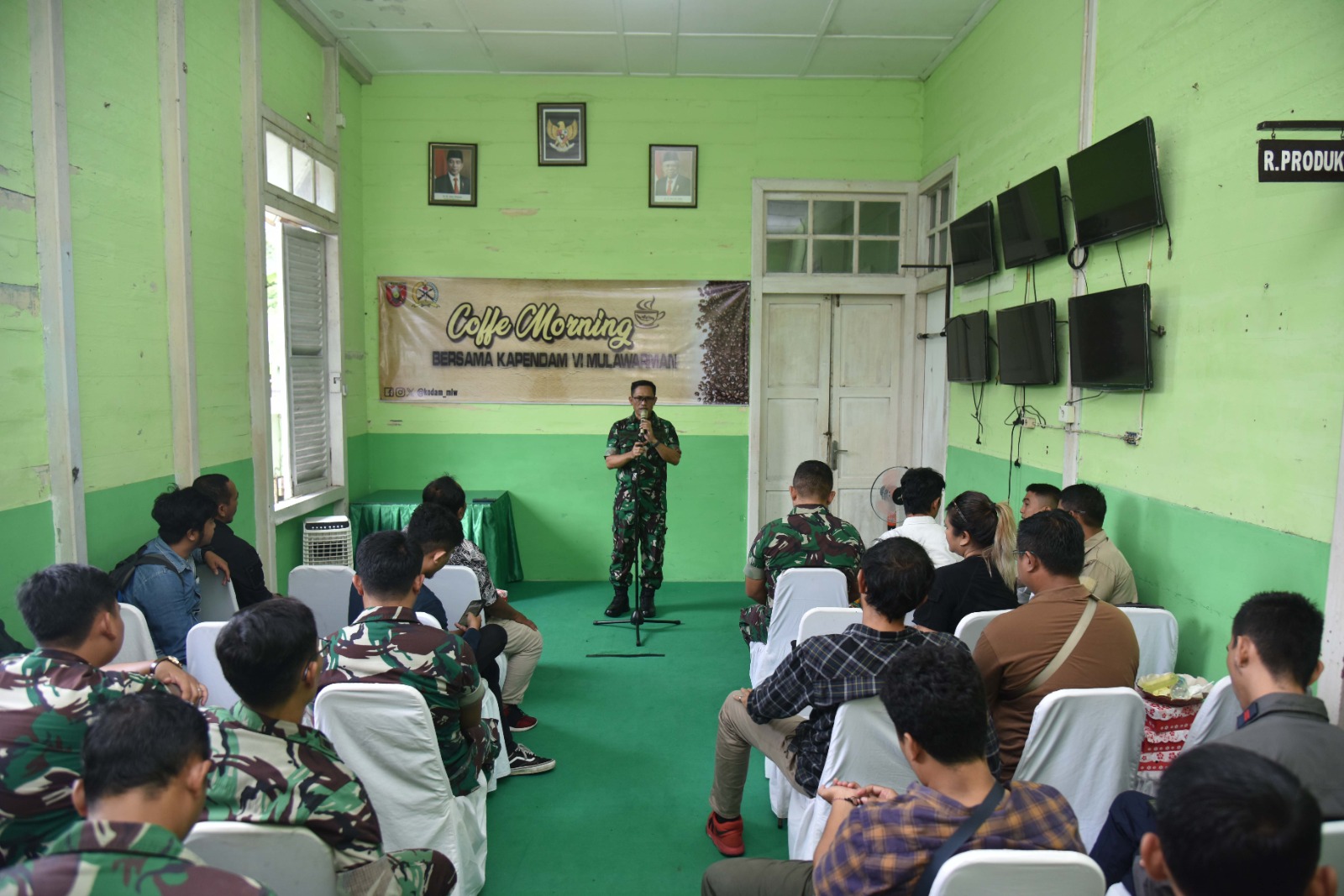 Kolaborasi Antara Pendam VI/Mlw dan Media Kota Balikpapan dalam Menyajikan Berita Terkini