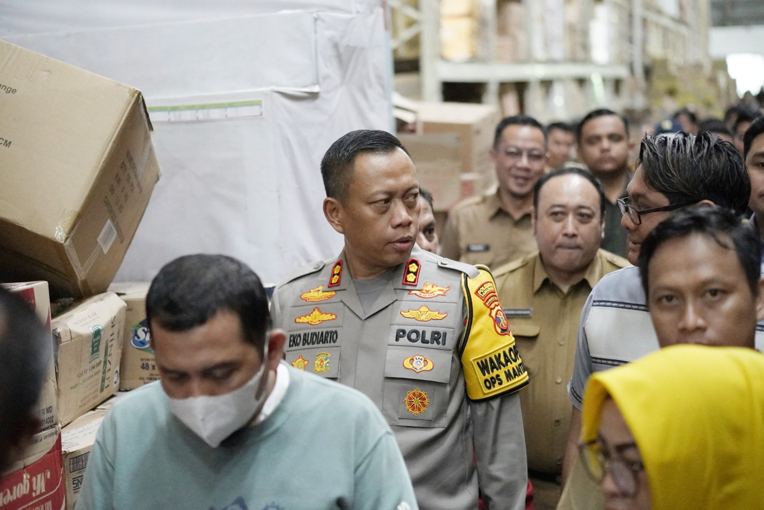Tim Gabungan Lakukan Inspeksi Mendadak di Pasar Samarinda untuk Menjamin Ketersediaan Stok Bapoting